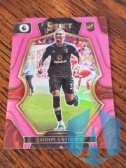 2022-23 Panini Select Premier League Jaidon Anthony #104 Mezzanine Pink 62/99 Rookie